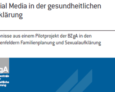 Social Media in der gesundheitlichen Aufklärung
